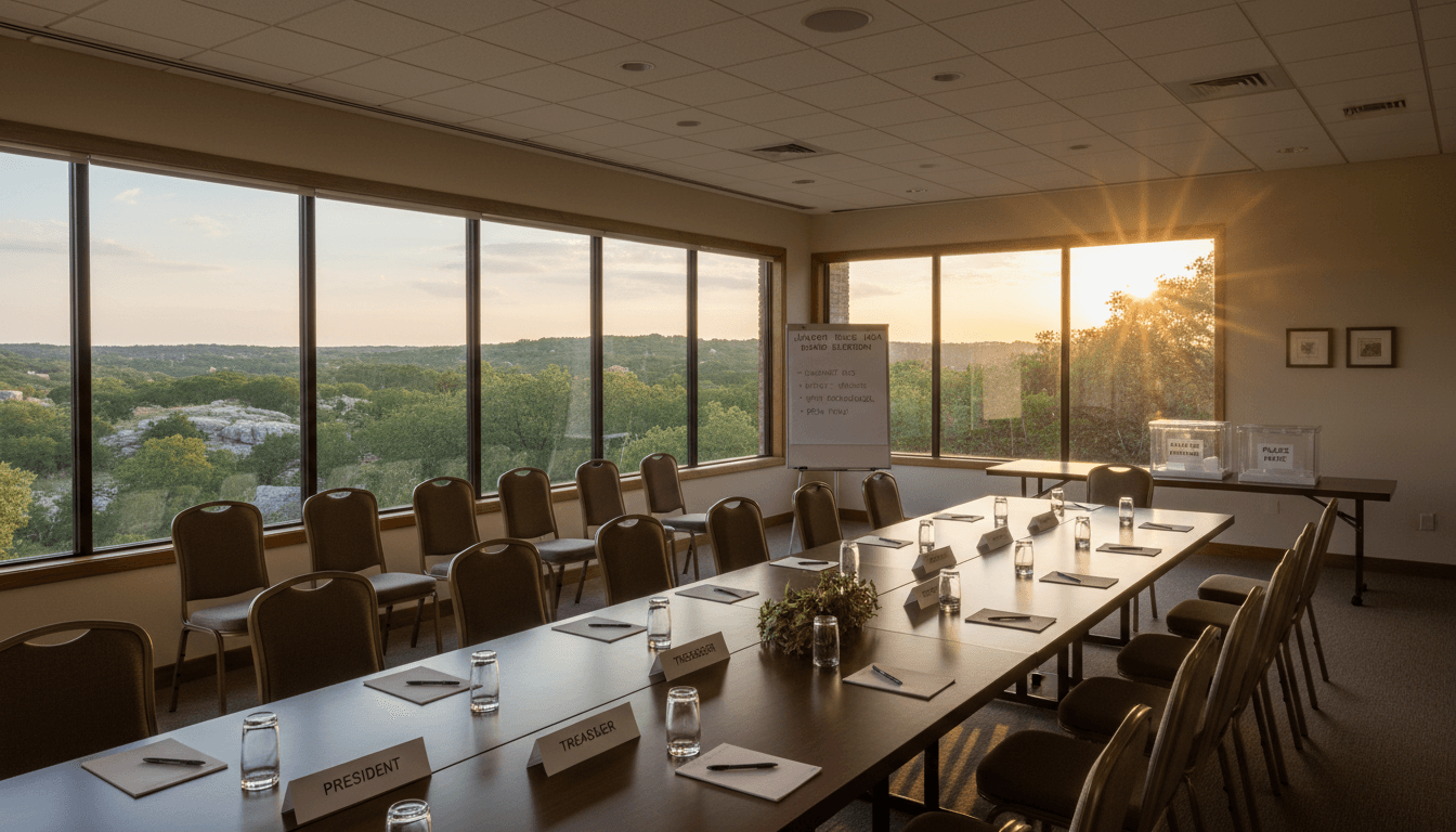 Juniper Ridge Board of Director Election